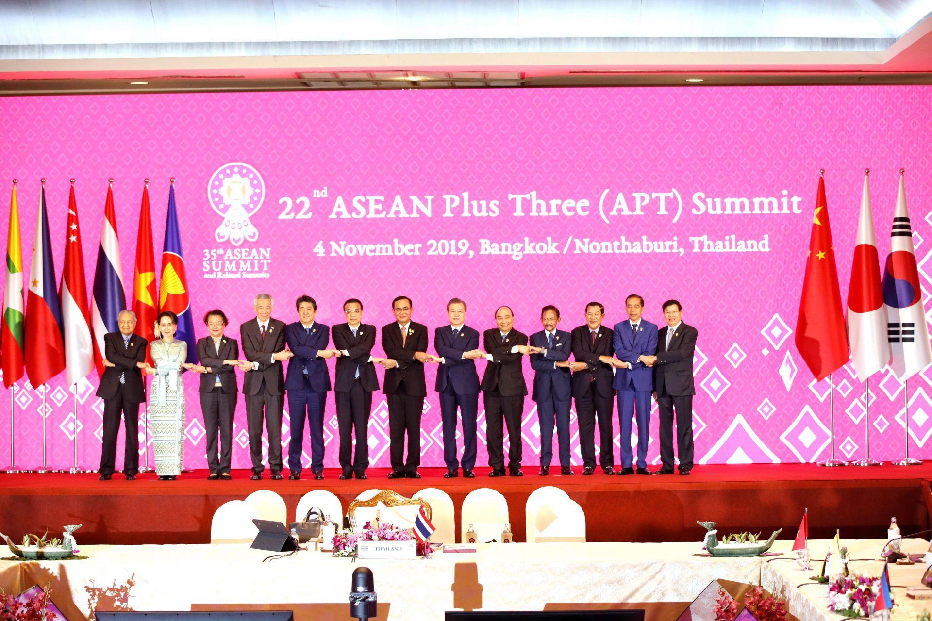 ASEAN + 3 Business Forum (Japan, Korea, India) on October 2, 2020