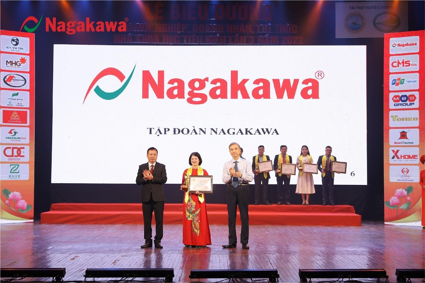 Tập đoàn Nagakawa nằm trong TOP 10 doanh nghiệp Việt Nam tiêu biểu 2022
