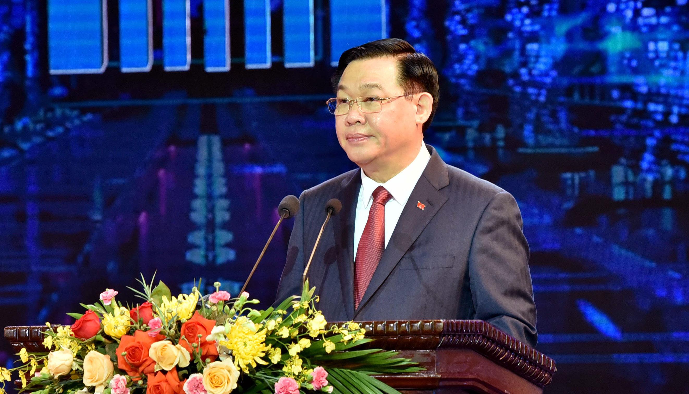 Chủ tịch Quốc hội Vương Đình Huệ dự Lễ trao giải thưởng sáng tạo khoa học công nghệ Việt Nam